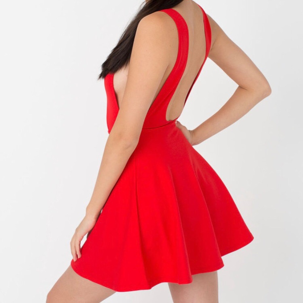 American Apparel Red Dress